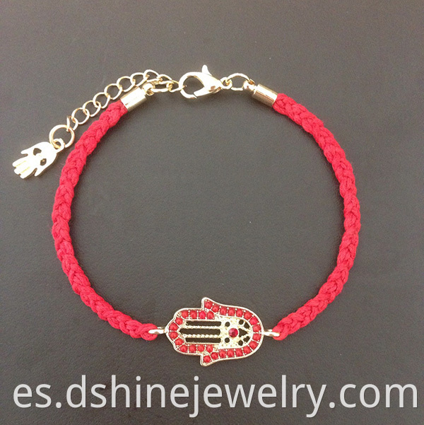 Hamsa Evil Eye Shape Bracelet